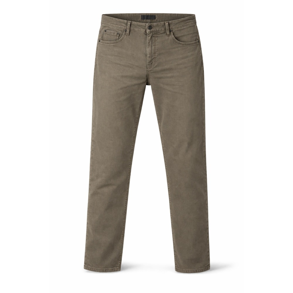 J Brand Mens Straight Leg Jeans Size 38 Olive Brown Dark Khaki Made in USA